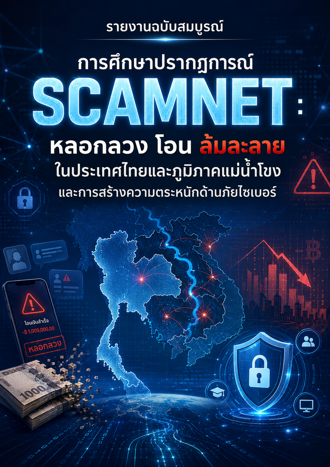 ‘ คิดเปลี่ยนโลก” วิจัยเอกสาร ภัยออนไลน์และ Scammer หวัง คนไทยไม่ถูกหลอกอีกต่อไป